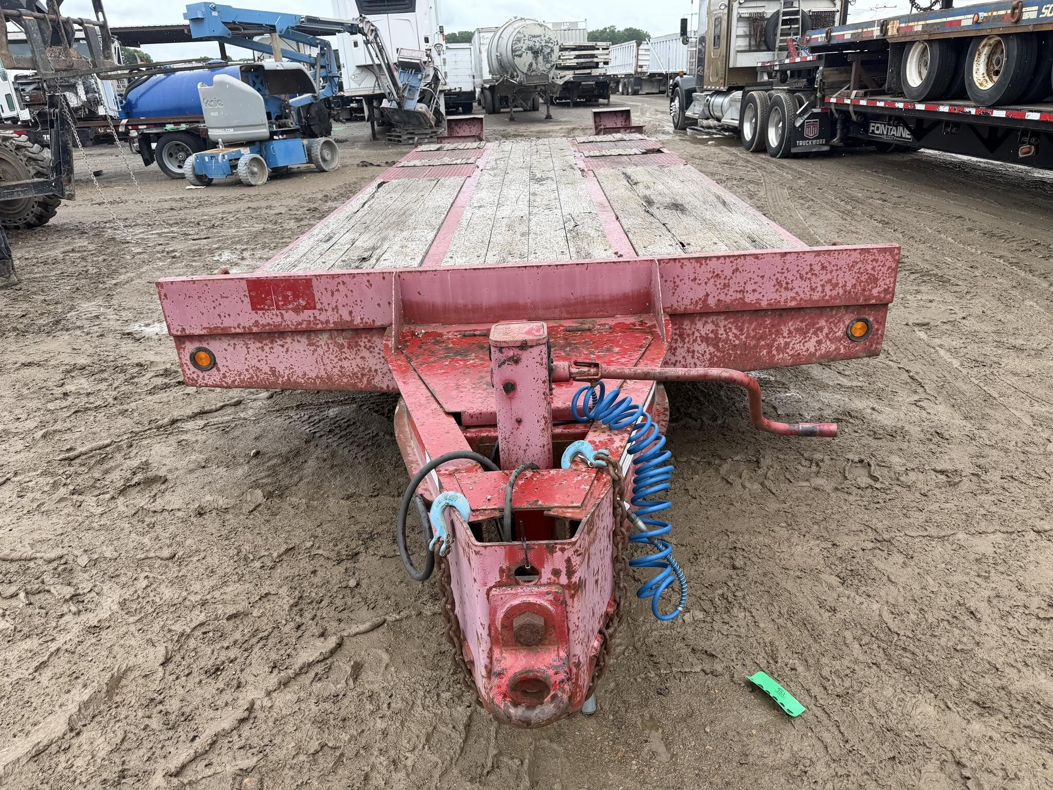 2008 Interstate 12 ton pintle trailer