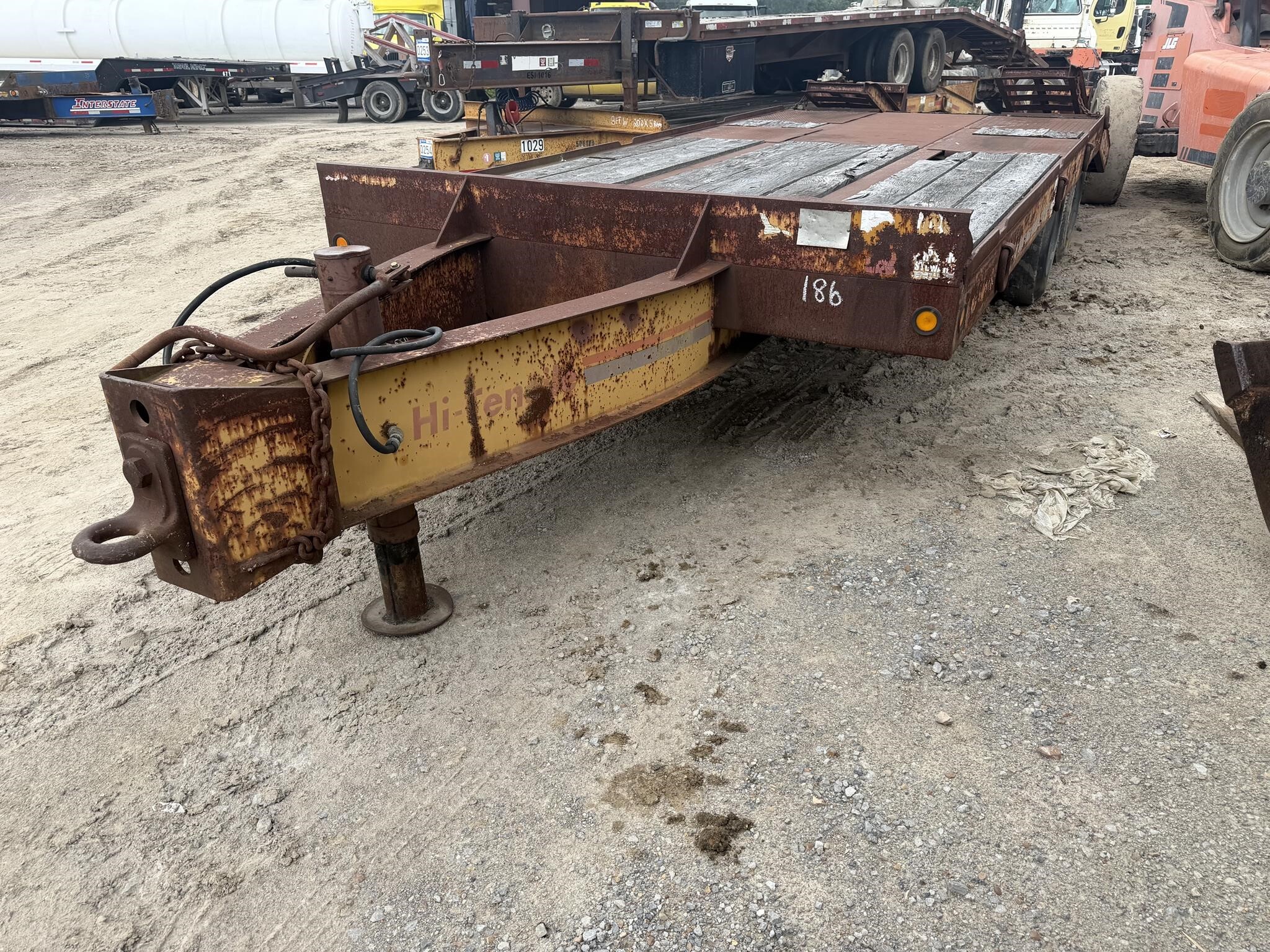 1985 Eager Beaver 20 ton pintle