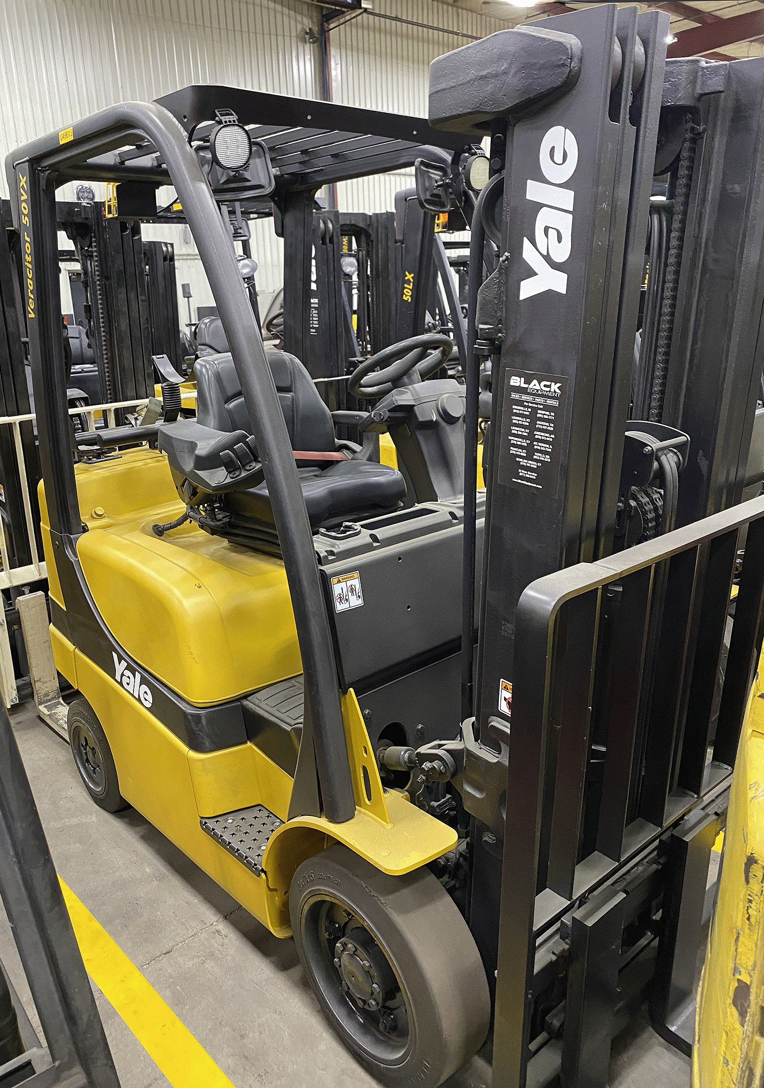2020 Yale GLC050VX Forklifts LIFTING