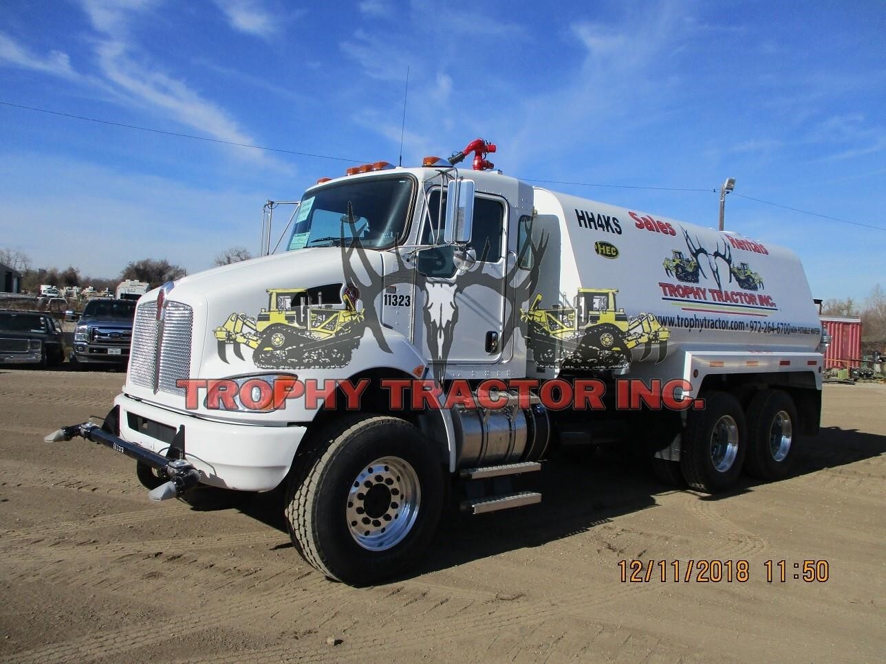 2019 KENWORTH T370 Water Truck INDUSTRIAL